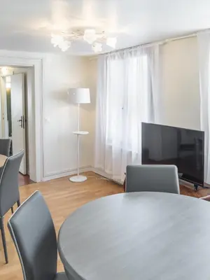 Area soggiorno di Penthouse Dream Apartments by Wonderful Italy