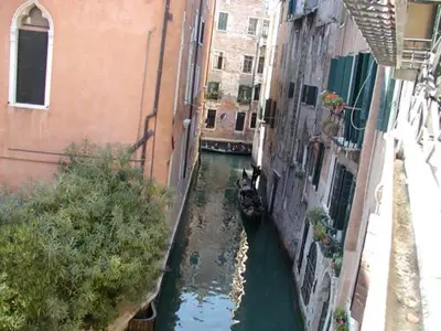 Vista sul fiume nelle vicinanze dell'appartamento