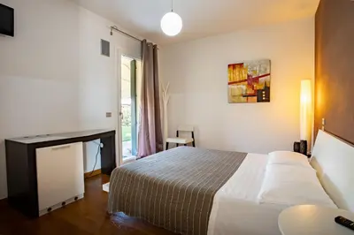 Letto o letti in una camera di Magrine Castelfranco Veneto