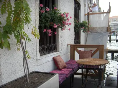 Balcone o terrazza di Luxury apartment on the Grand Canal