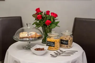 Cibo presso il bed & breakfast o nelle vicinanze