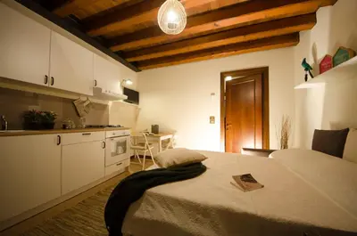 Letto o letti in una camera di Il Salice