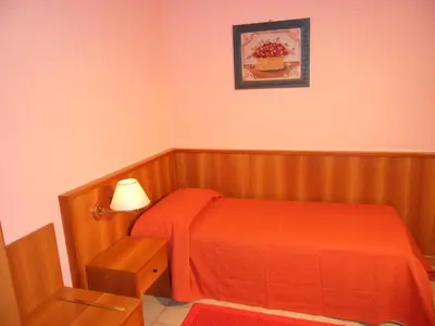 Letto o letti in una camera di Hotel Ristorante Al Bassanello