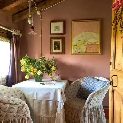 Letto o letti in una camera di Maso Di Villa Relais di Campagna