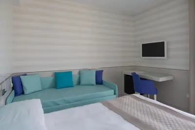 TV o dispositivi per l'intrattenimento presso Hotel Colombo