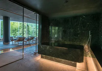 Area soggiorno di Terme Preistoriche Resort & Spa