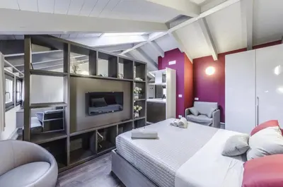 Letto o letti in una camera di Luxury Apartment Venice