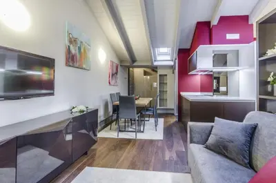 TV o dispositivi per l'intrattenimento presso Luxury Apartment Venice