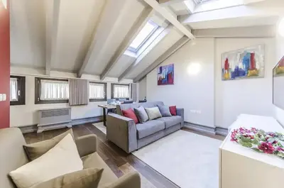 Area soggiorno di Luxury Apartment Venice
