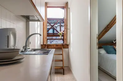 Cucina o angolo cottura di Rialto Mini