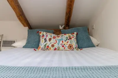 Letto o letti in una camera di Rialto Mini