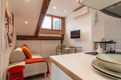 Cucina o angolo cottura di Rialto Mini