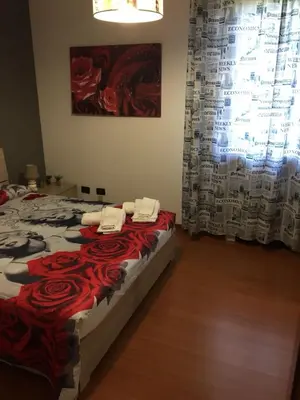 Letto o letti in una camera di Da Lenny: a due passi dal centro storico