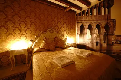 Letto o letti in una camera di La Residenza di Carlo close to Piazza San marco