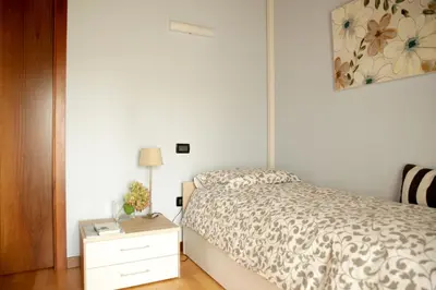 Letto o letti in una camera di CASA GIULIA a Borso del Grappa