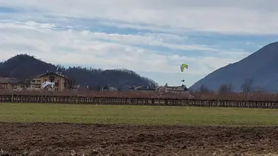 Paesaggio naturale nelle vicinanze della casa vacanze