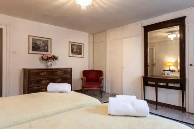 Letto o letti in una camera di Appartamento Duodo o Barbarigo