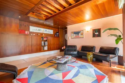 Area soggiorno di Casa Flavia ai Morosini - Luxury apartment with Canal View