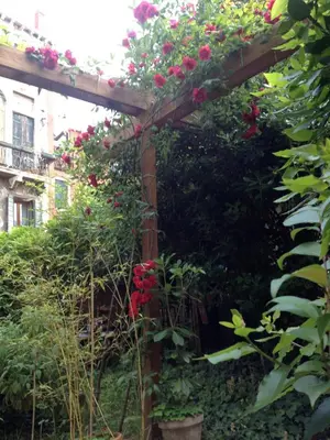 Giardino di b&b allo squero