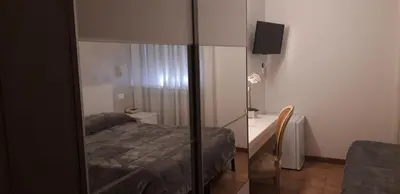 Letto o letti in una camera di Locanda Il Burchiello