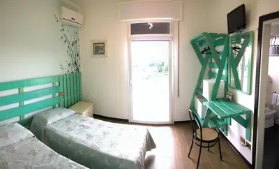Letto o letti in una camera di Hotel Cubamia