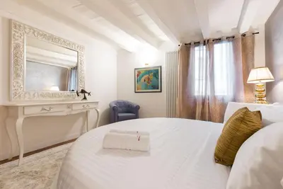 Letto o letti in una camera di Residenza Vescovado