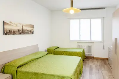 Letto o letti in una camera di Appartamento Le Barche
