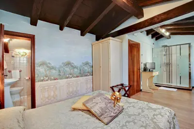 Letto o letti in una camera di Locanda Antico Fiore