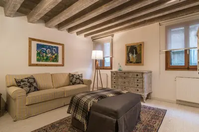 Area soggiorno di SAN POLO 2140 IN THE HEART OF VENICE