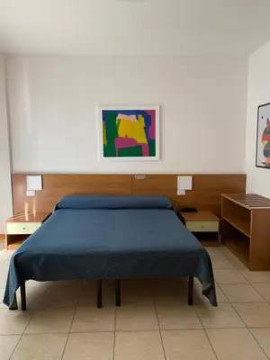 Letto o letti in una camera di Hotel Ivana