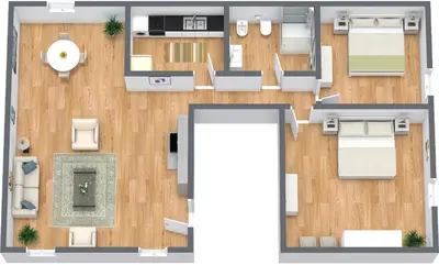 Planimetria di DolceVita Apartments N 287