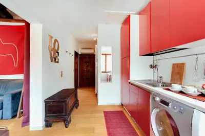 Cucina o angolo cottura di Bragora Smoochy Attic In Venice
