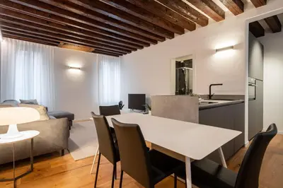 Cucina o angolo cottura di Sant'Angelo Apartment by Wonderful Italy