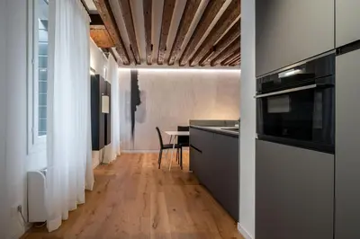Cucina o angolo cottura di Sant'Angelo Apartment by Wonderful Italy