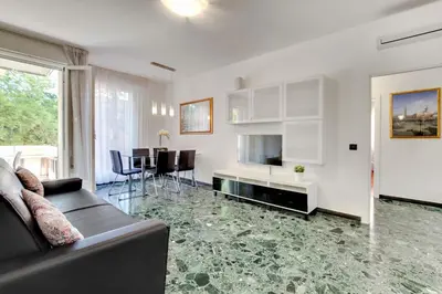 Area soggiorno di Priuli Apartment