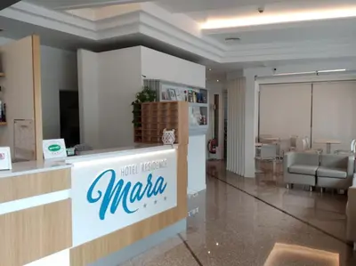 Area soggiorno di Hotel Residence Mara