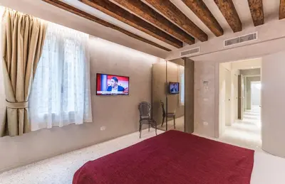 TV o dispositivi per l'intrattenimento presso Rialto Luxury Flat