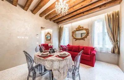 Area soggiorno di Rialto Luxury Flat