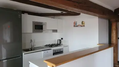 Cucina o angolo cottura di Finestra su Venezia
