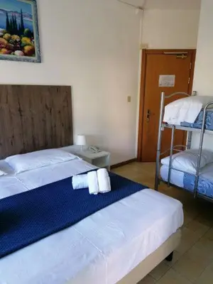 Letto o letti in una camera di Hotel Danieli