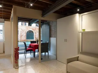 Area soggiorno di Casa Marco Polo