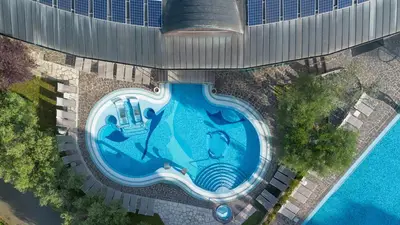 Piscina di Hotel Petrarca Terme o nelle vicinanze