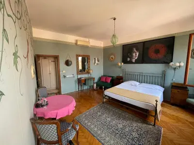 Letto o letti in una camera di B&B S.Marco