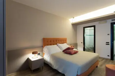 Letto o letti in una camera di Casaalbergo La Rocca