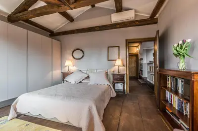 Letto o letti in una camera di Ca' Del Pittore Terrace