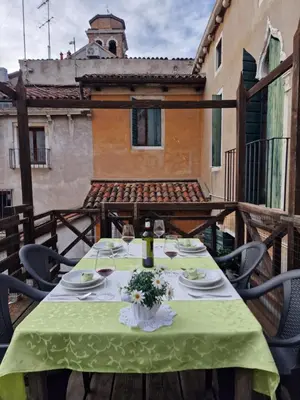 Planimetria di Ca Barbaro with altana-appartamenti storici-