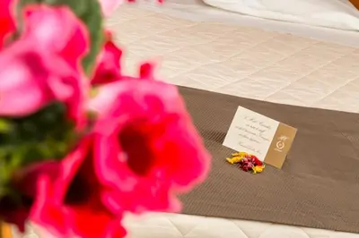 Letto o letti in una camera di Hotel & Aparthotel Carinthia S