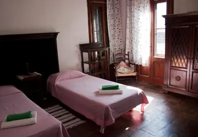 Letto o letti in una camera di Villa Elisabetta