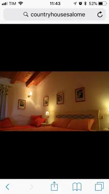 Letto o letti in una camera di Country House Salomè