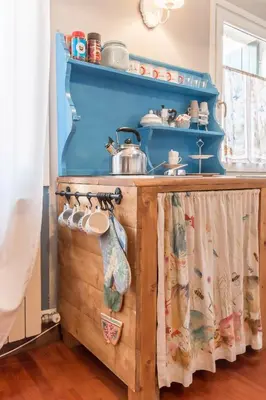 Cucina o angolo cottura di Ca' Falier Blue - 10 min from train and bus station